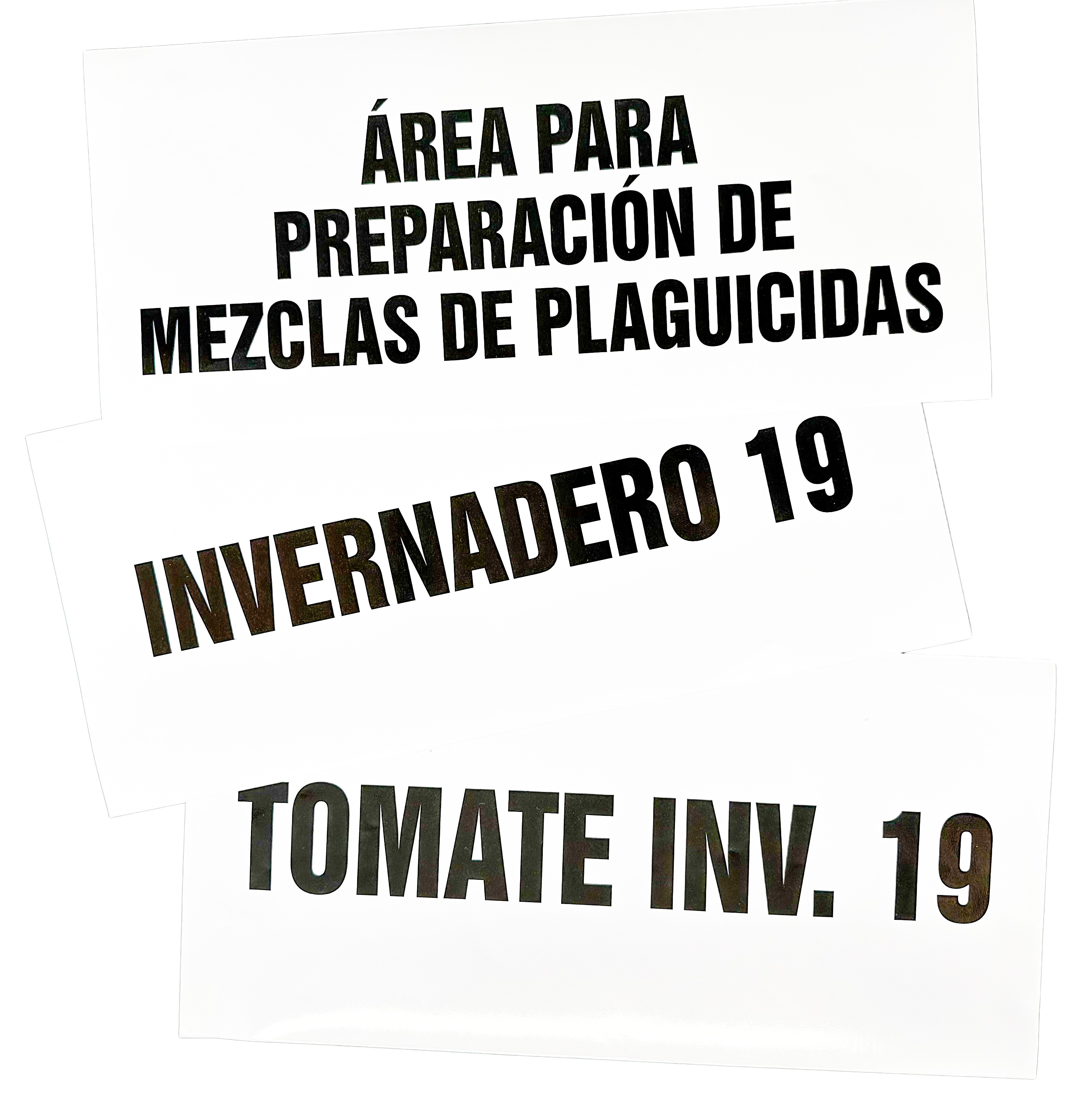 Calcomanías para ranchos agricolas